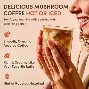 Pack Ryze Organic Mushroom Coffee W/ 2 RYZE Spoon