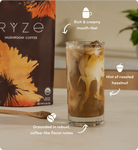 Pack Ryze Organic Mushroom Coffee W/ 2 RYZE Spoon