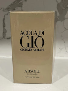 Acqua di Giò Absolu EDP 4.2 oz by Giorgio Armani – Men’s