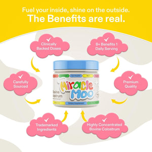 Mother Nature’s Miracle Moo Colostrum 60ct – Immune Support